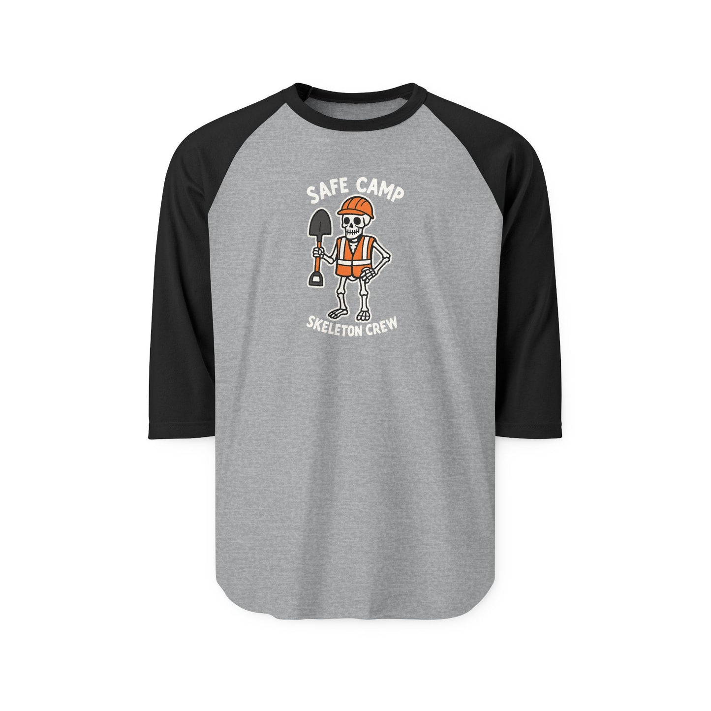 SAFE Camp Skeleton Crew Raglan Shirt