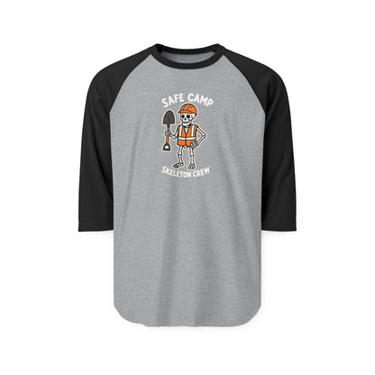 SAFE Camp Skeleton Crew Raglan Shirt