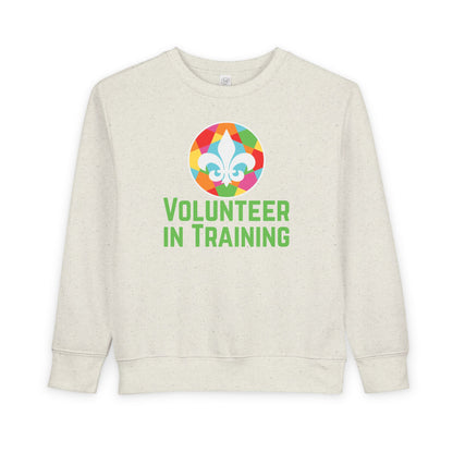 Toddler Volunteer-in-Training Sweatshirt