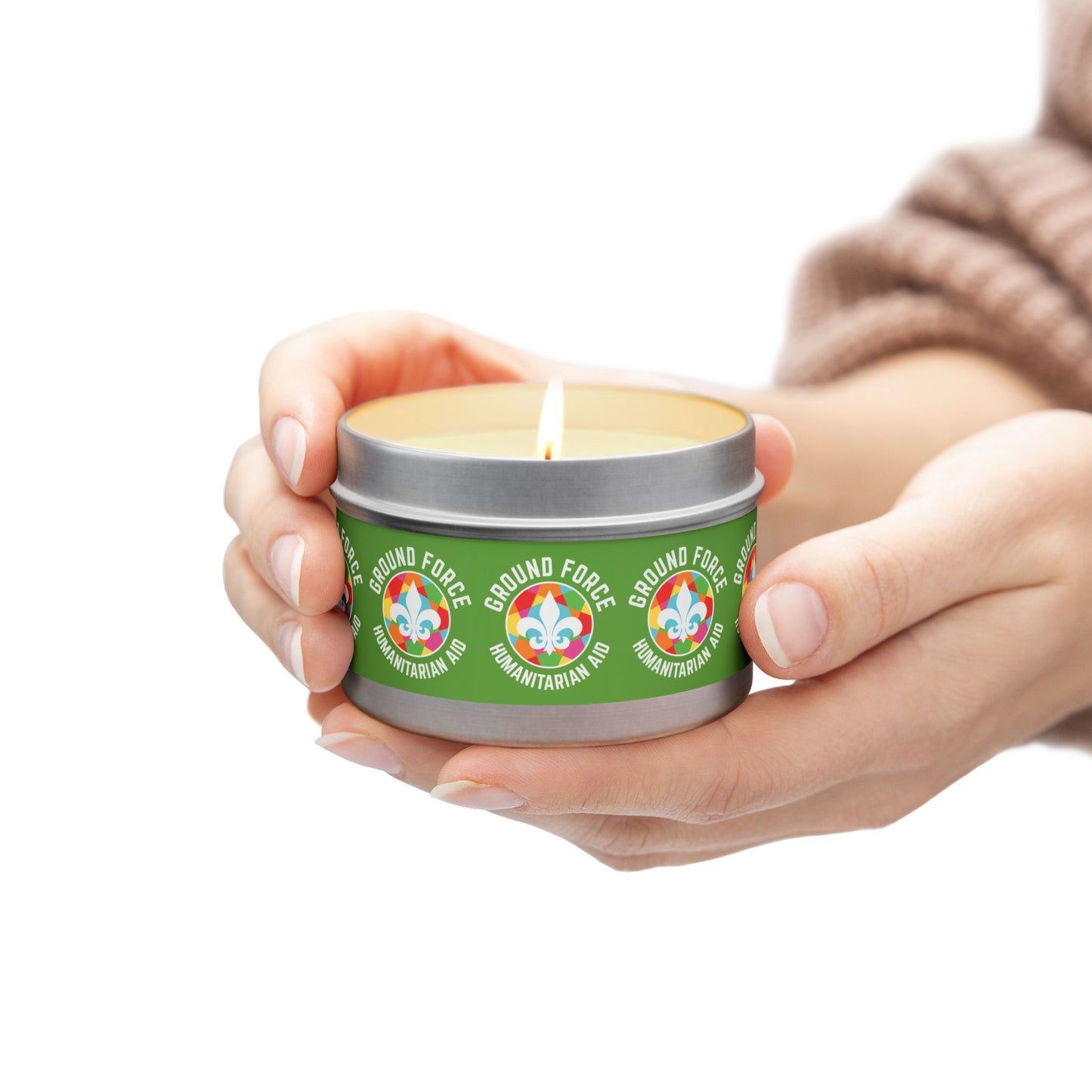 Eco-Friendly Tin Candle