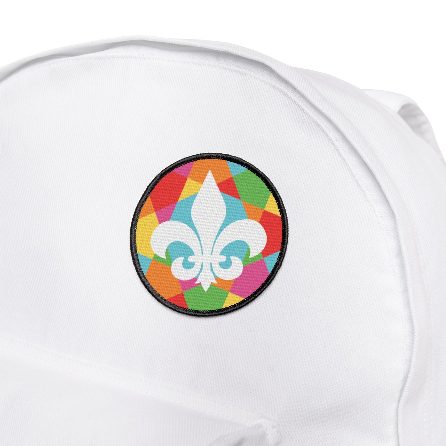 Fleur De Lis Iron-On Patch