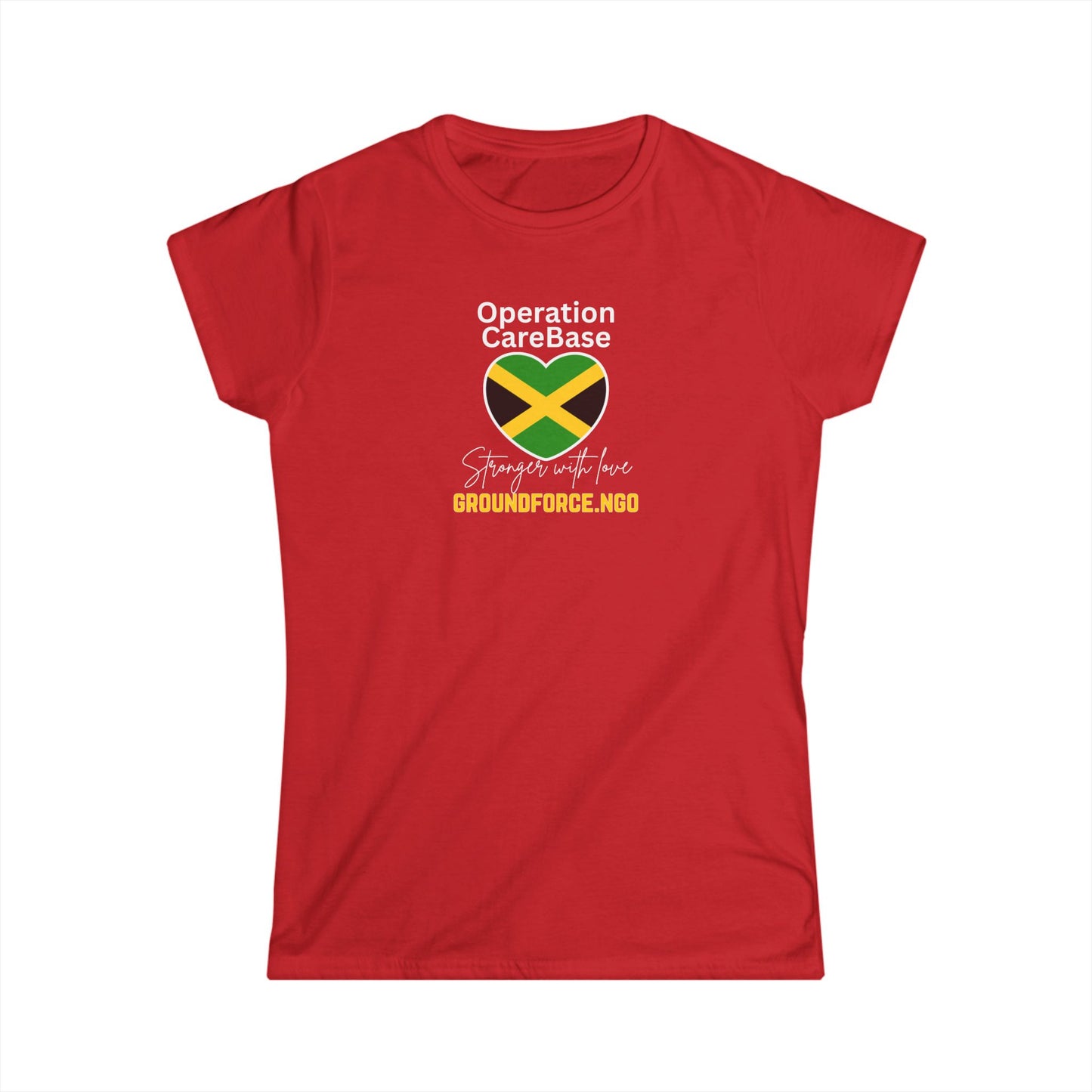 Women's Operation CareBase Jamaica Softstyle Tee