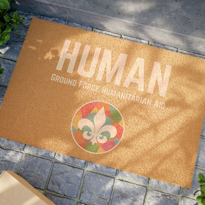 Ground Force HUMAN Welcome Mat