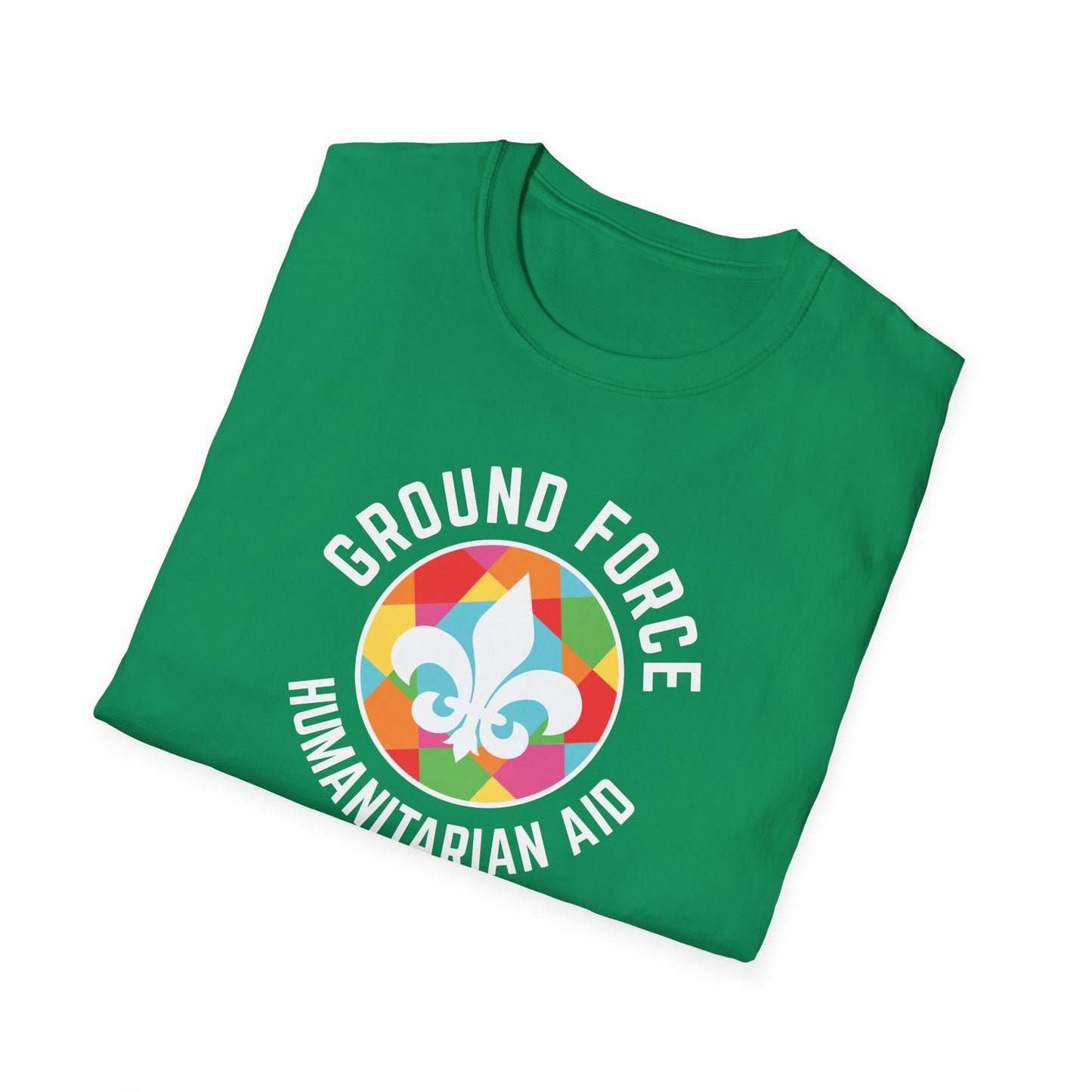 Ground Force Circle Logo Unisex Softstyle Tee