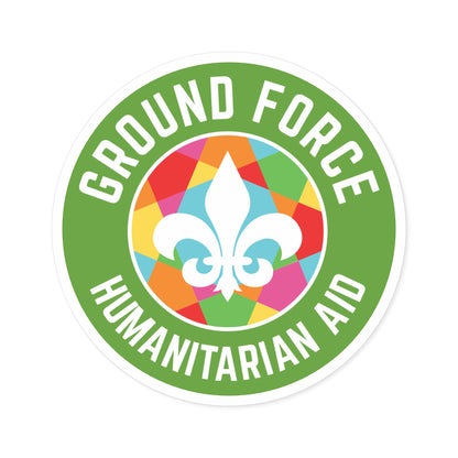 Ground Force Circle Sticker