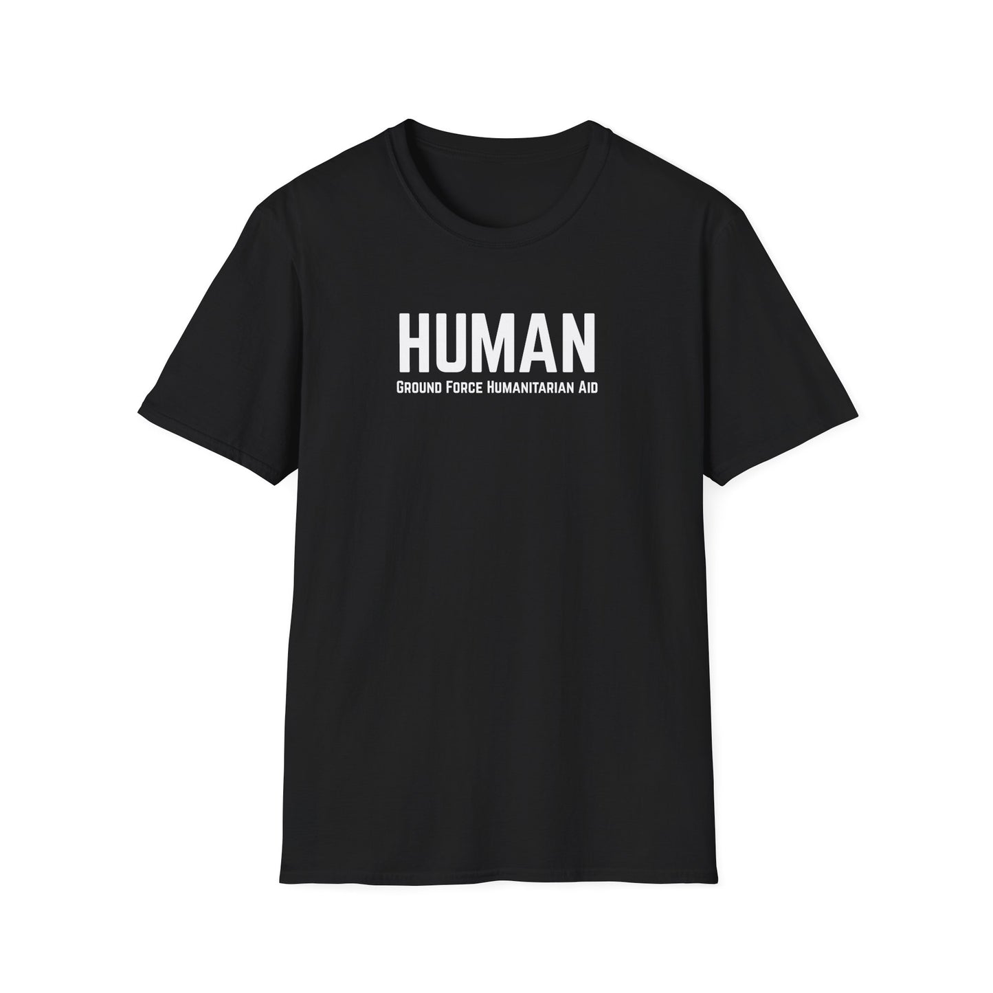 Ground Force HUMAN Unisex Softstyle Tee