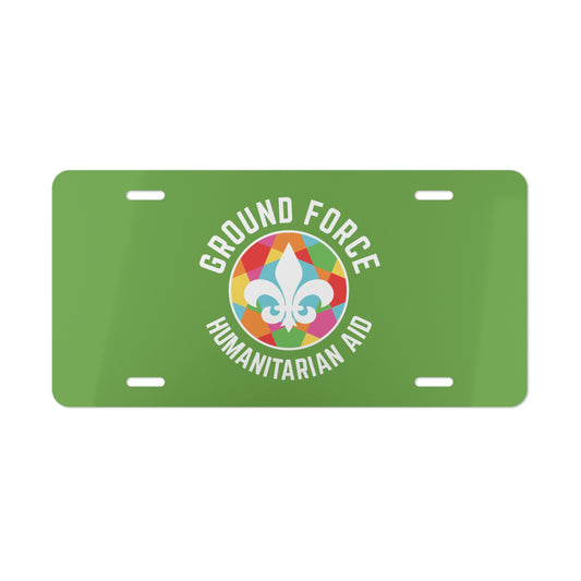 Ground Force Vanity Plate