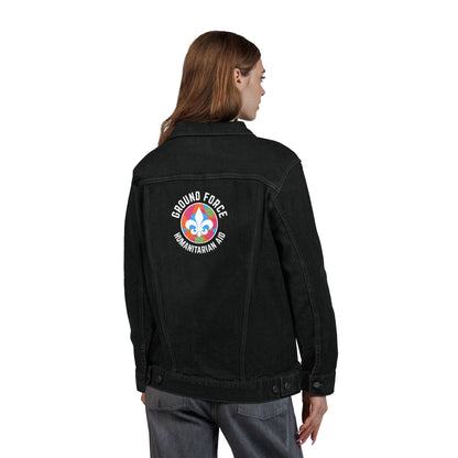 Embroidered Unisex Denim Jacket