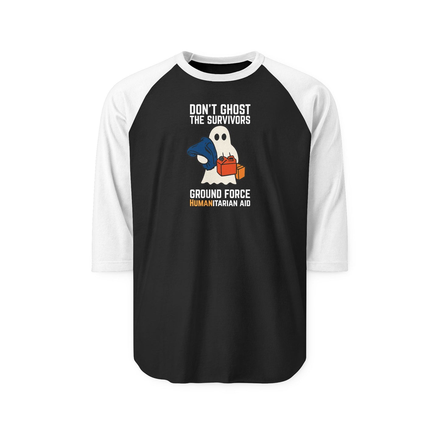Don't Ghost the Survivors Raglan Shirt