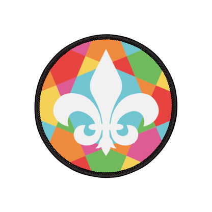 Fleur De Lis Iron-On Patch