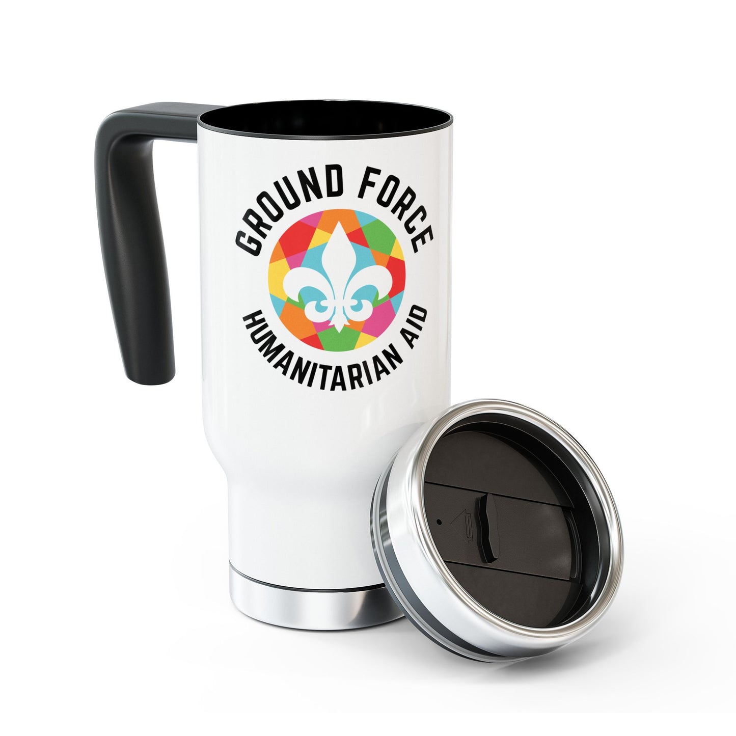 Ground Force Stainless Steel Travel Mug