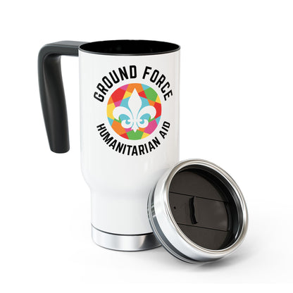 Ground Force Stainless Steel Travel Mug