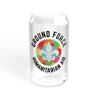 Ground Force Sipper Glass (lid optional)
