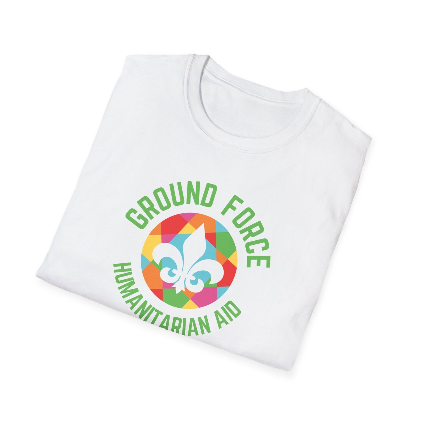 Ground Force Circle Logo Unisex Softstyle Tee
