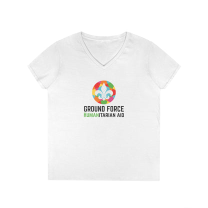 Ground Force Ladies' V-Neck T-Shirt