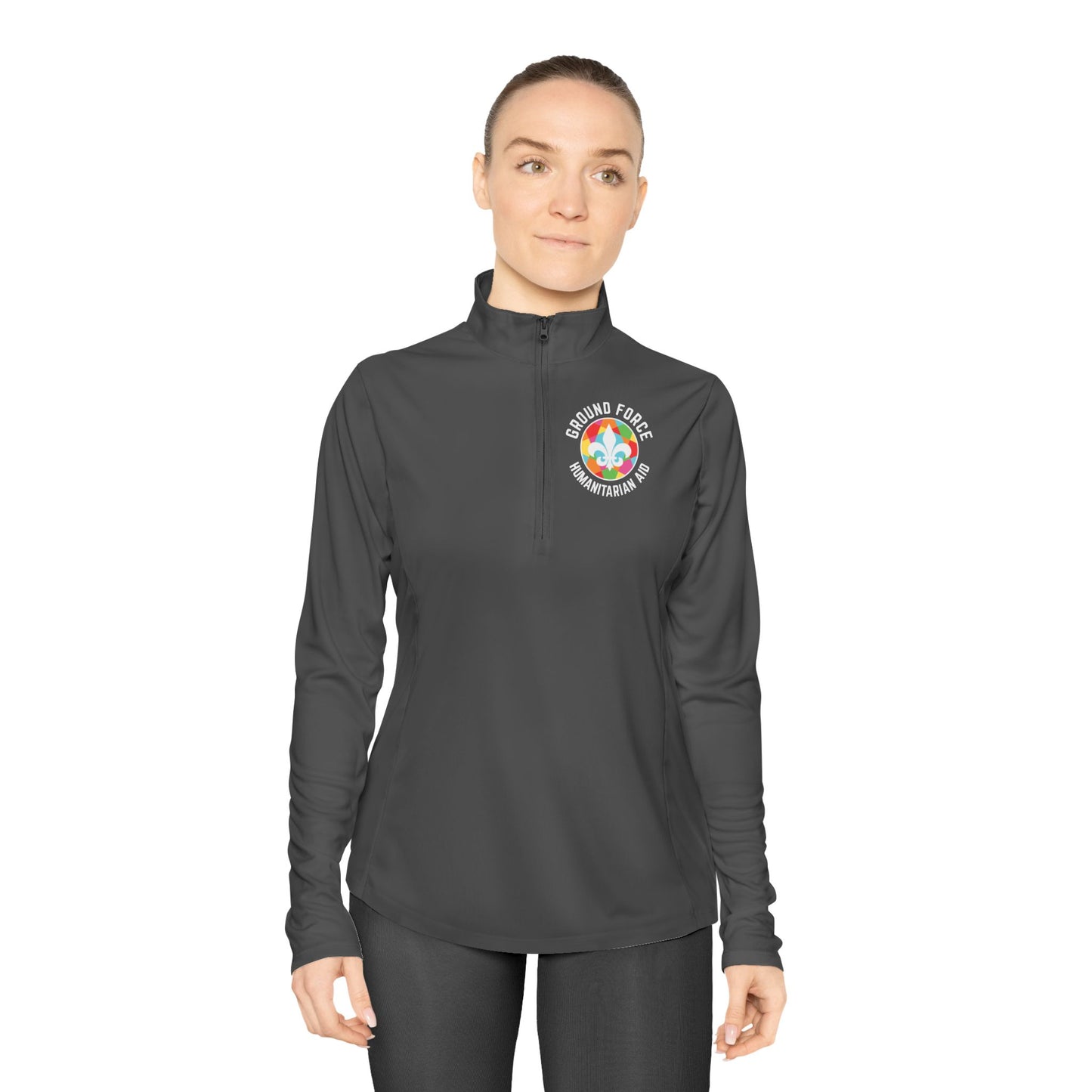 Ladies Quarter-Zip Pullover