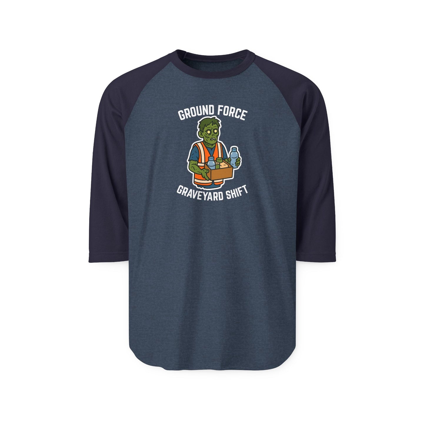 Ground Force Graveyard Shift Raglan Shirt