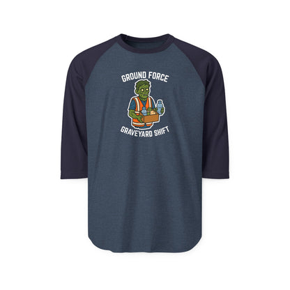 Ground Force Graveyard Shift Raglan Shirt
