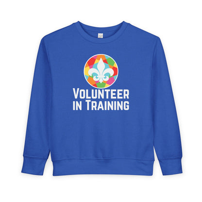 Toddler Volunteer-in-Training Sweatshirt