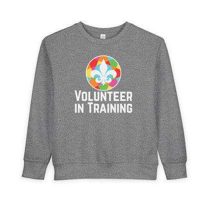 Toddler Volunteer-in-Training Sweatshirt