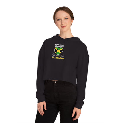 Operation CareBase Jamaica Women's Cropped Hoodie