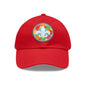 Fleur de Lis Leather Patch Hat