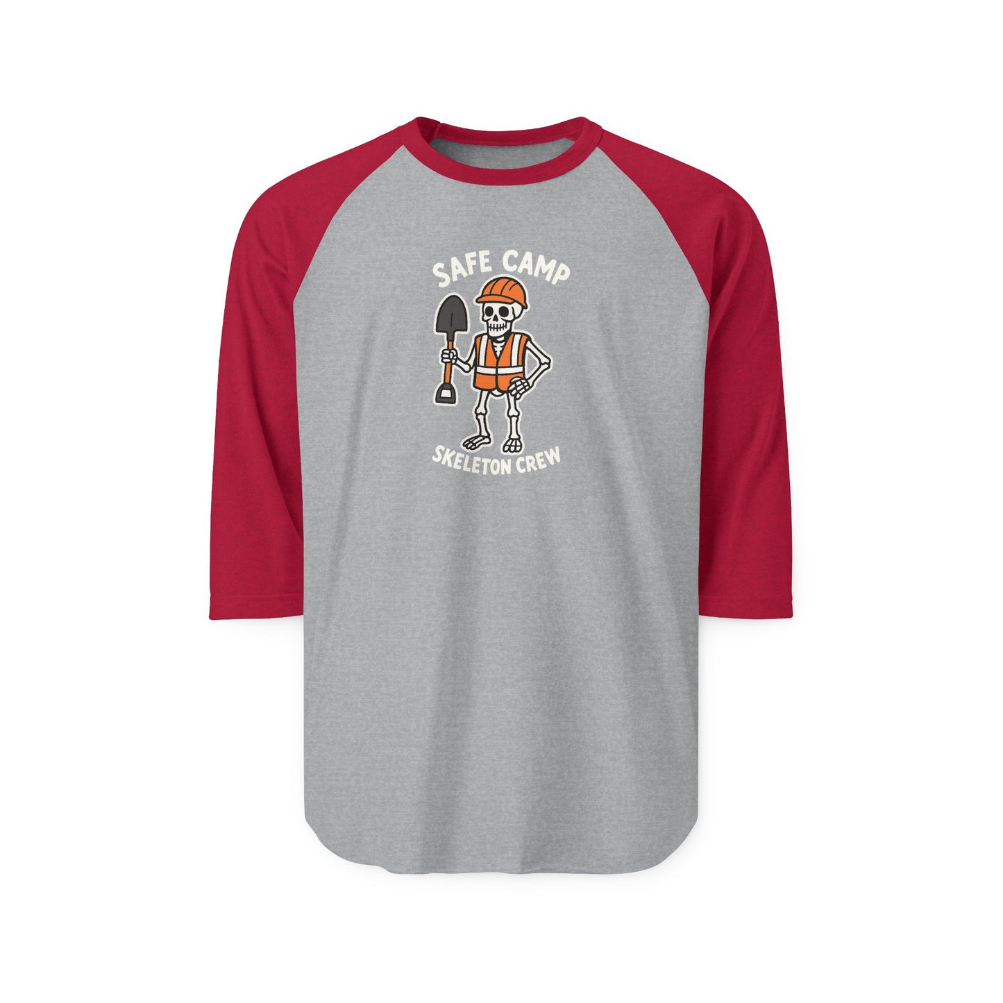 SAFE Camp Skeleton Crew Raglan Shirt