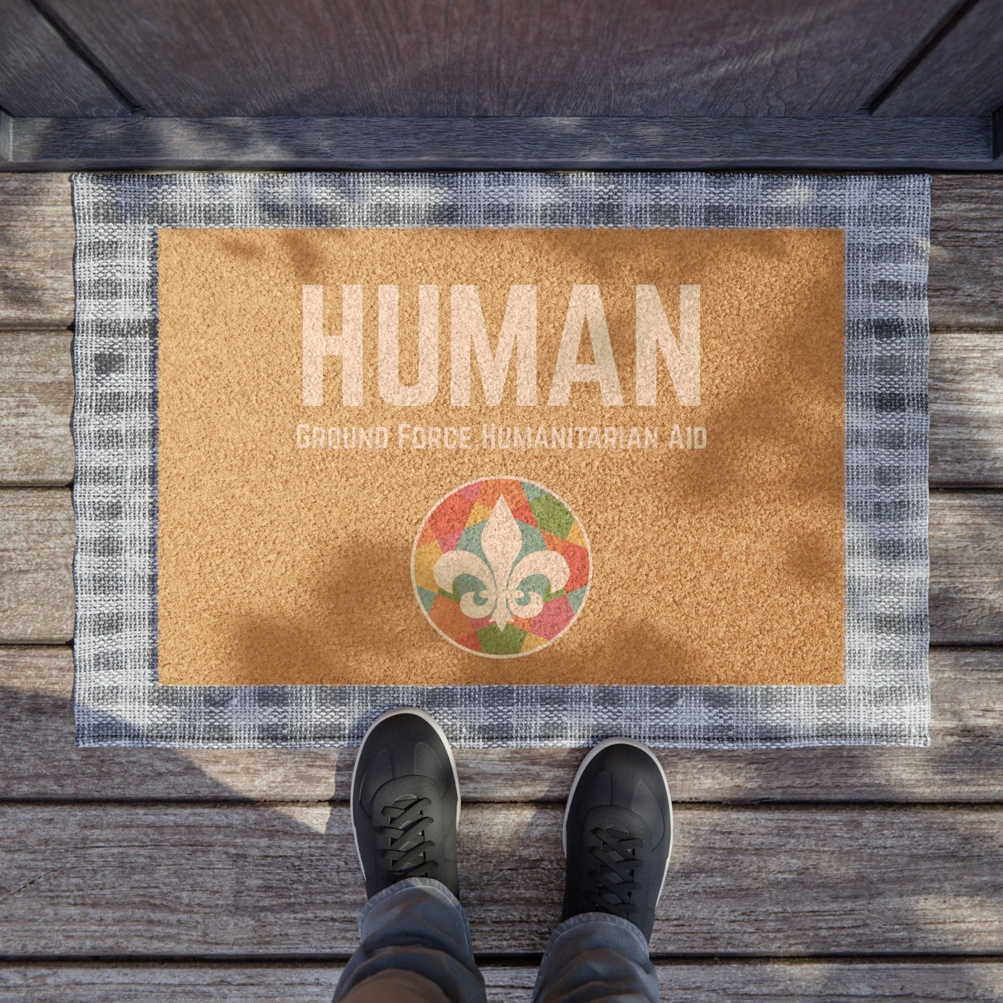 Ground Force HUMAN Welcome Mat