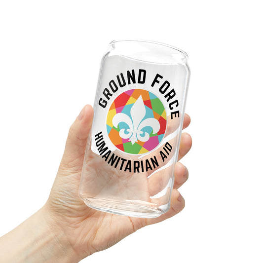 Ground Force Sipper Glass (lid optional)