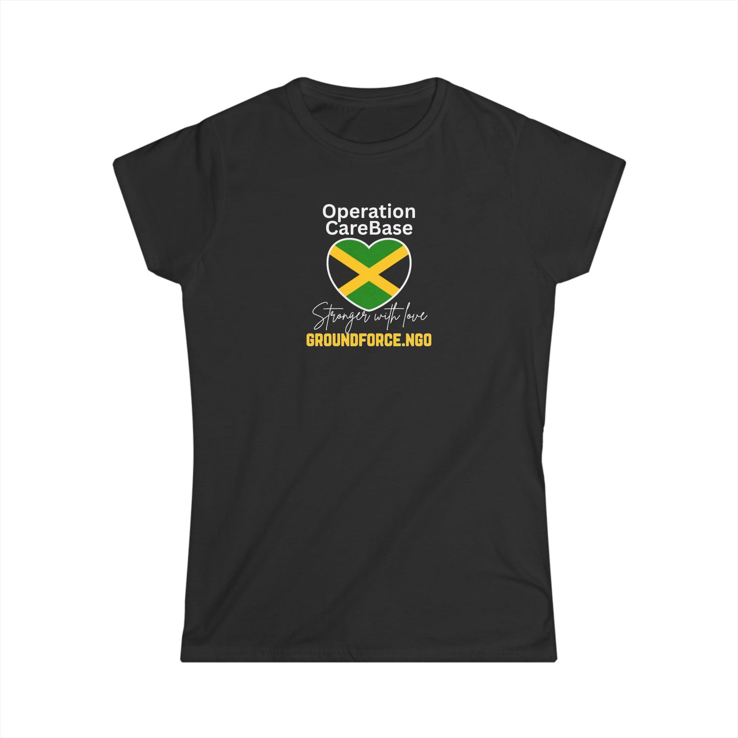 Women's Operation CareBase Jamaica Softstyle Tee