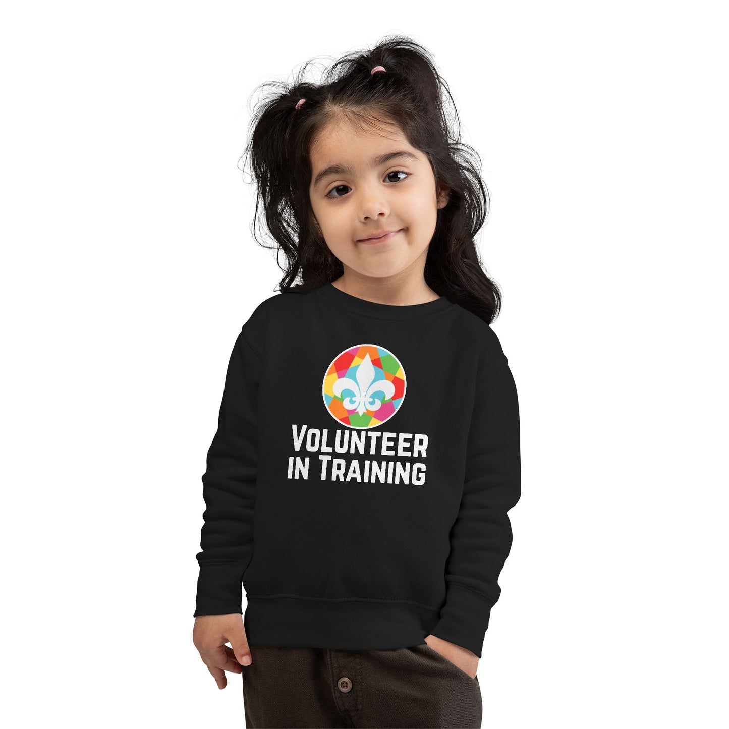Toddler Volunteer-in-Training Sweatshirt