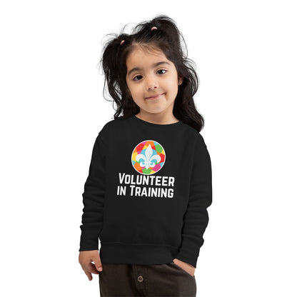 Toddler Volunteer-in-Training Sweatshirt