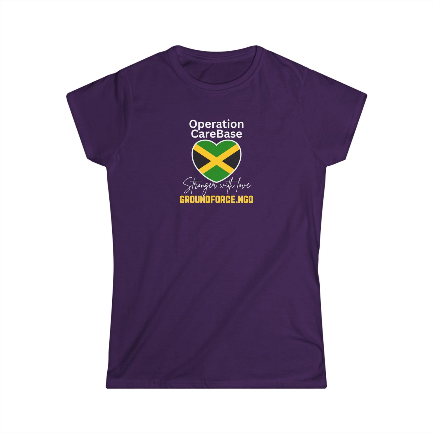 Women's Operation CareBase Jamaica Softstyle Tee