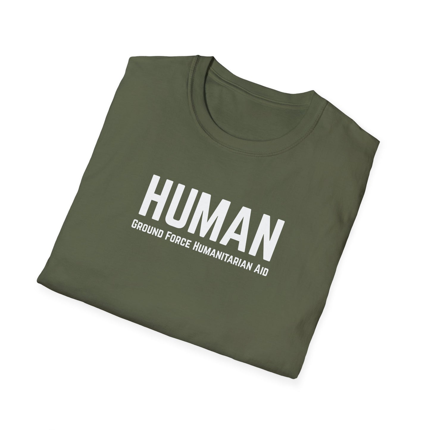 Ground Force HUMAN Unisex Softstyle Tee