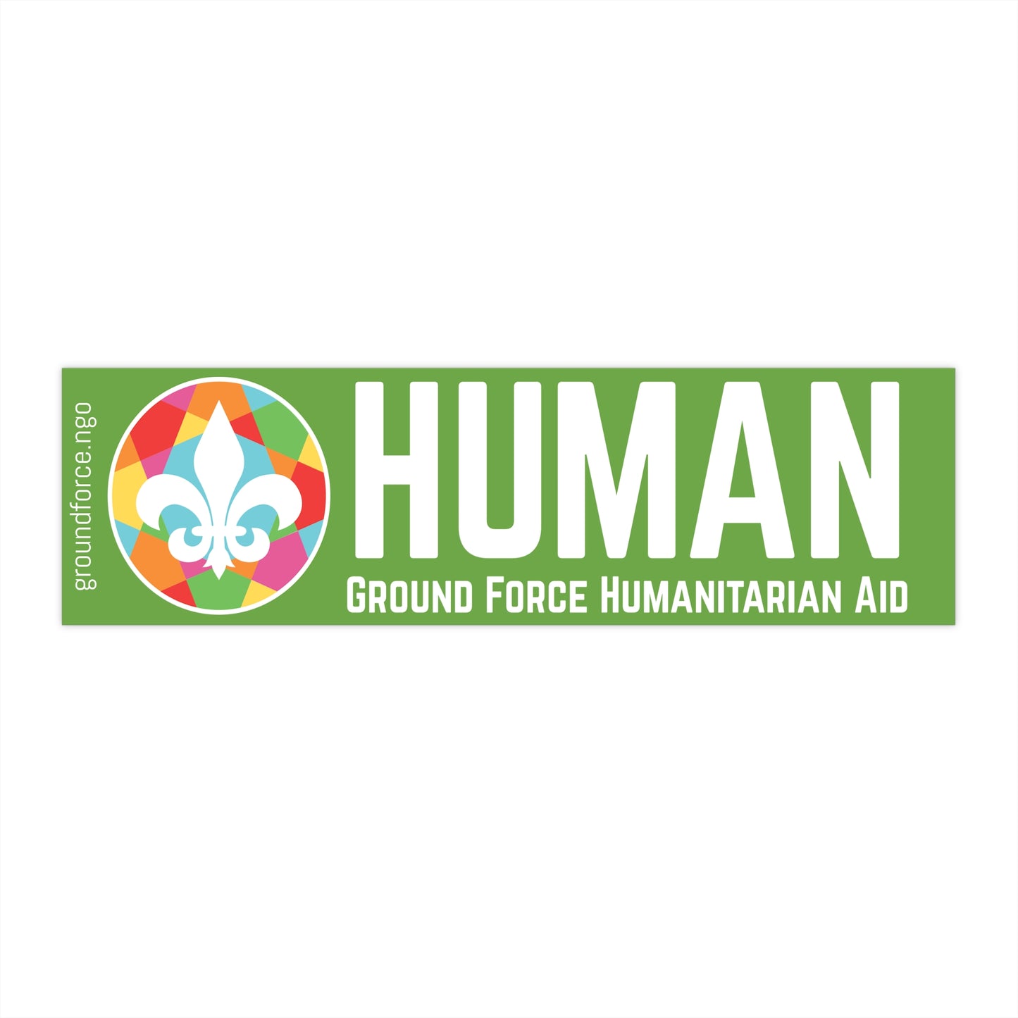 Ground Force Bumper Sticker