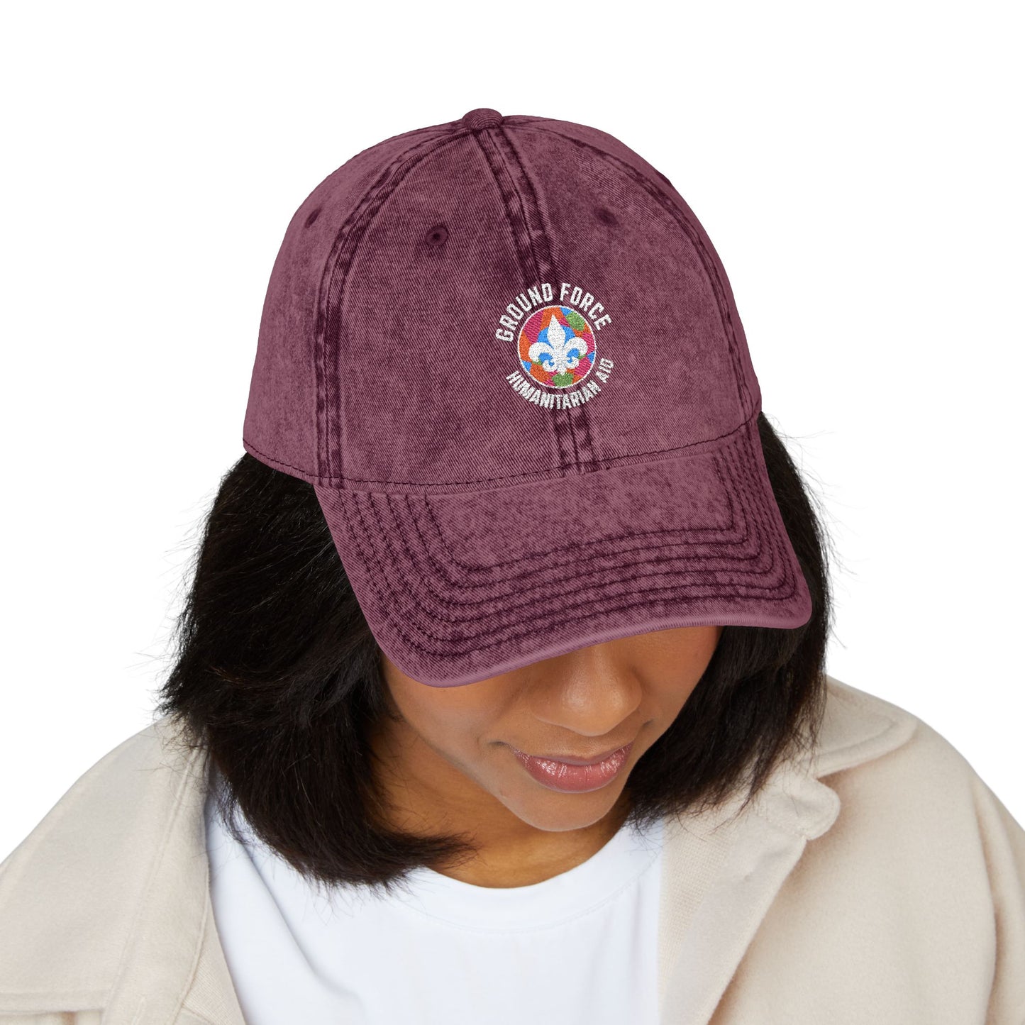 Vintage Embroidered Cap