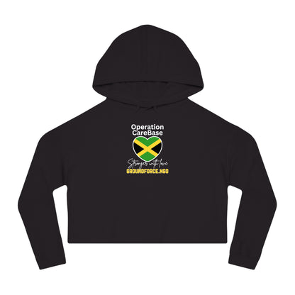 Operation CareBase Jamaica Women's Cropped Hoodie