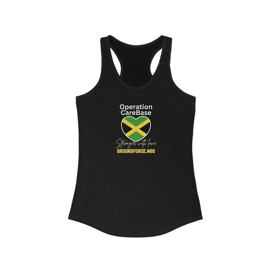 Women's Operation CareBase Jamaica Racerback Tank