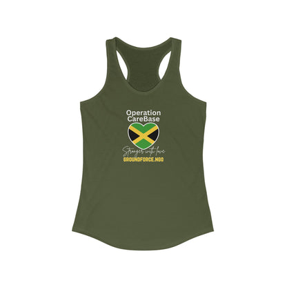 Women's Operation CareBase Jamaica Racerback Tank