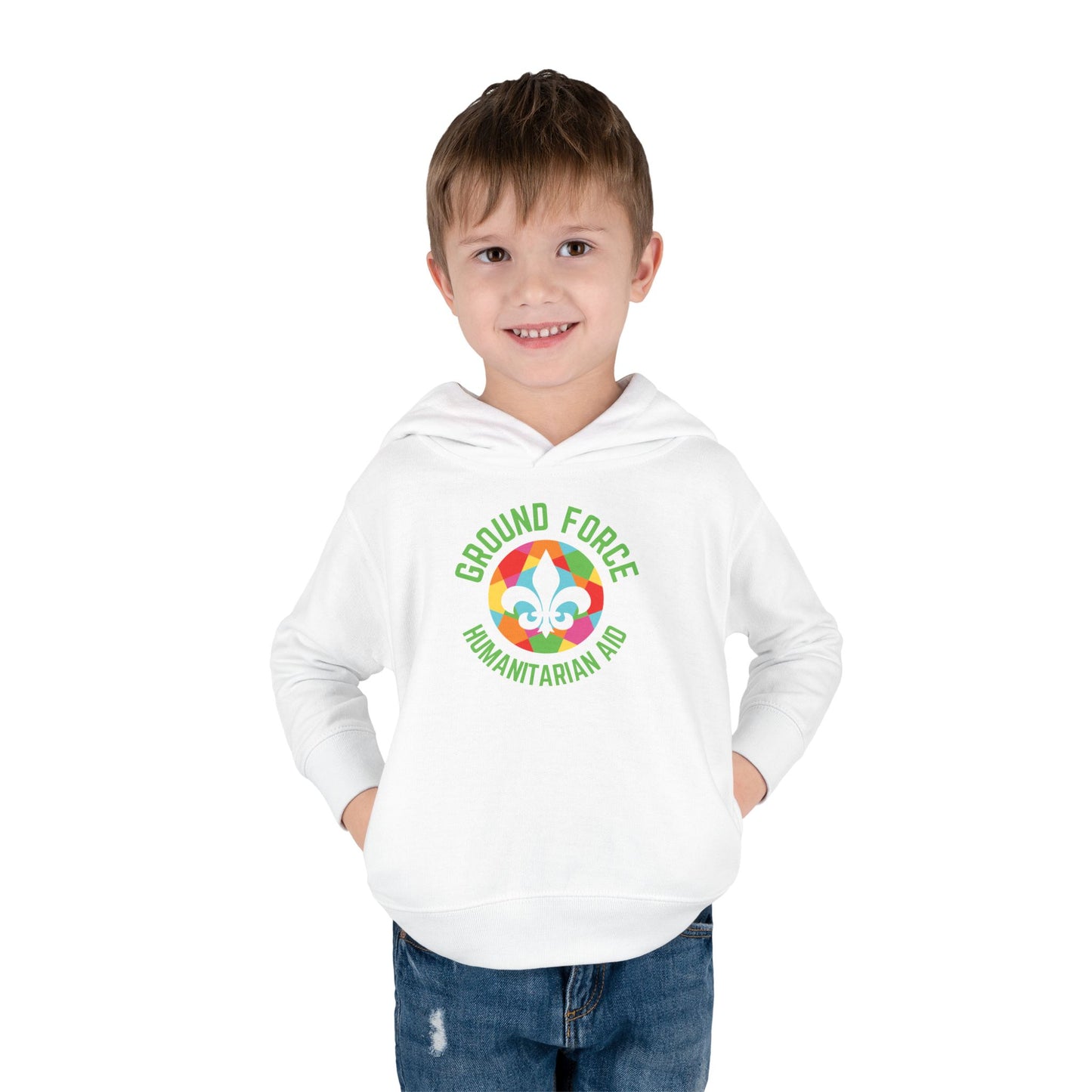 Vibrant Toddler Fleece Hoodie