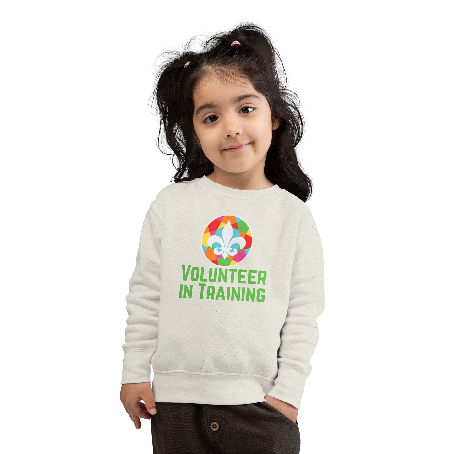 Toddler Volunteer-in-Training Sweatshirt