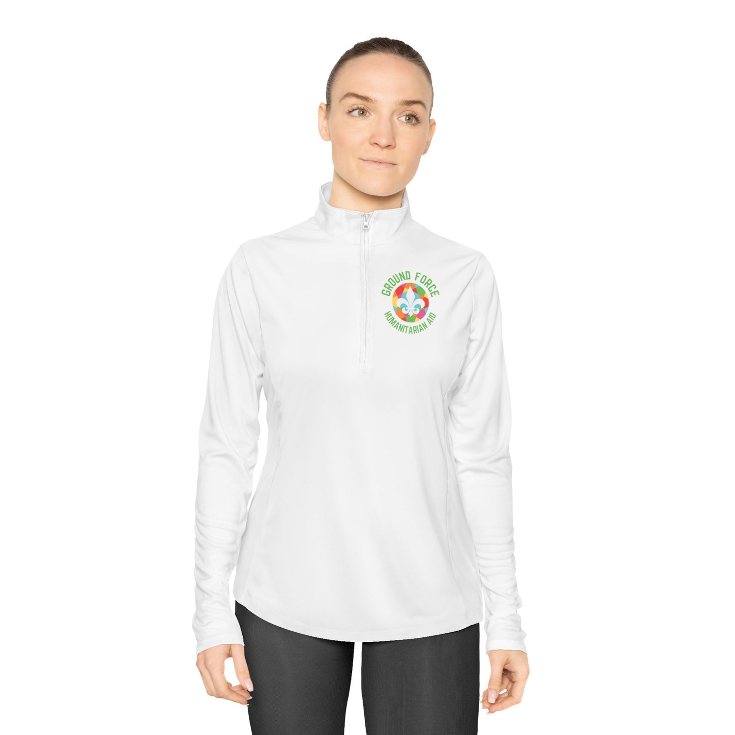 Ladies Quarter-Zip Pullover