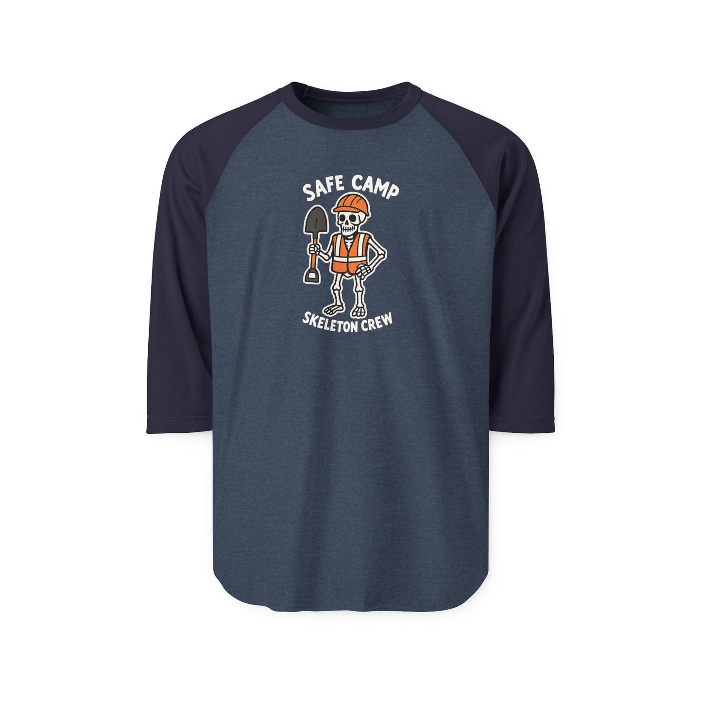 SAFE Camp Skeleton Crew Raglan Shirt