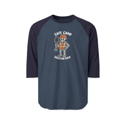 SAFE Camp Skeleton Crew Raglan Shirt