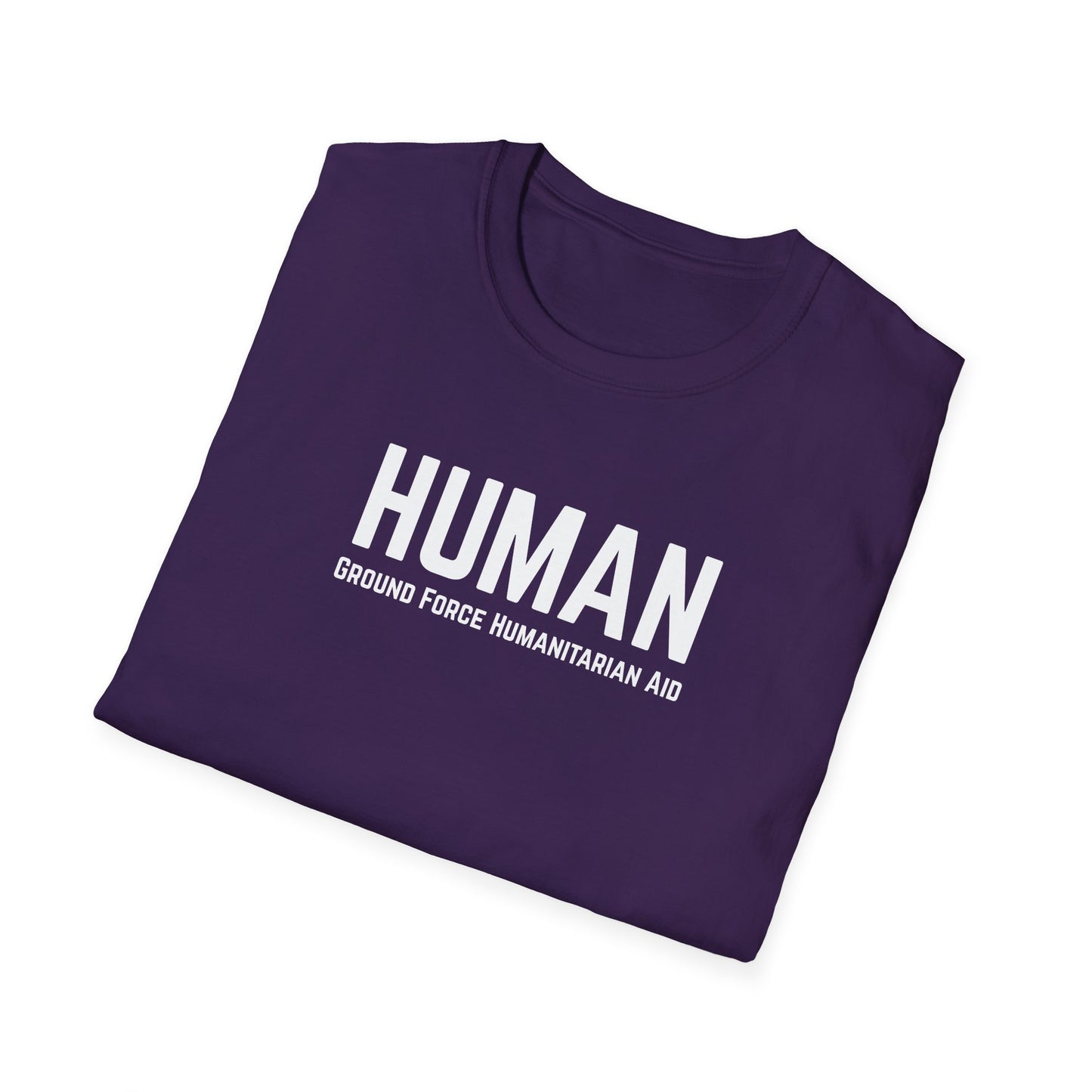 Ground Force HUMAN Unisex Softstyle Tee