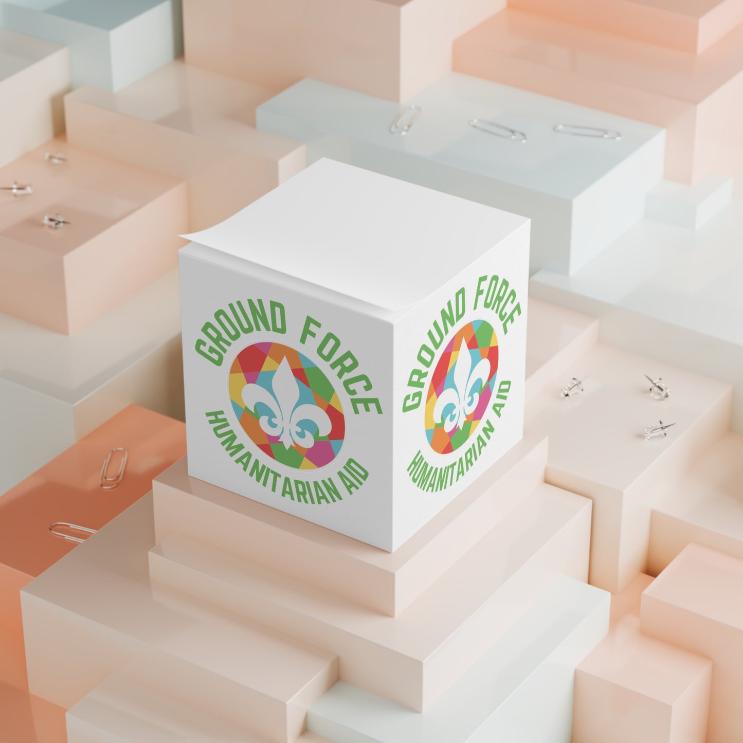 Note Cube for Thoughtful Reminders, Office Decor, Desk Accessories, Gift for Teachers, Inspirational Notes