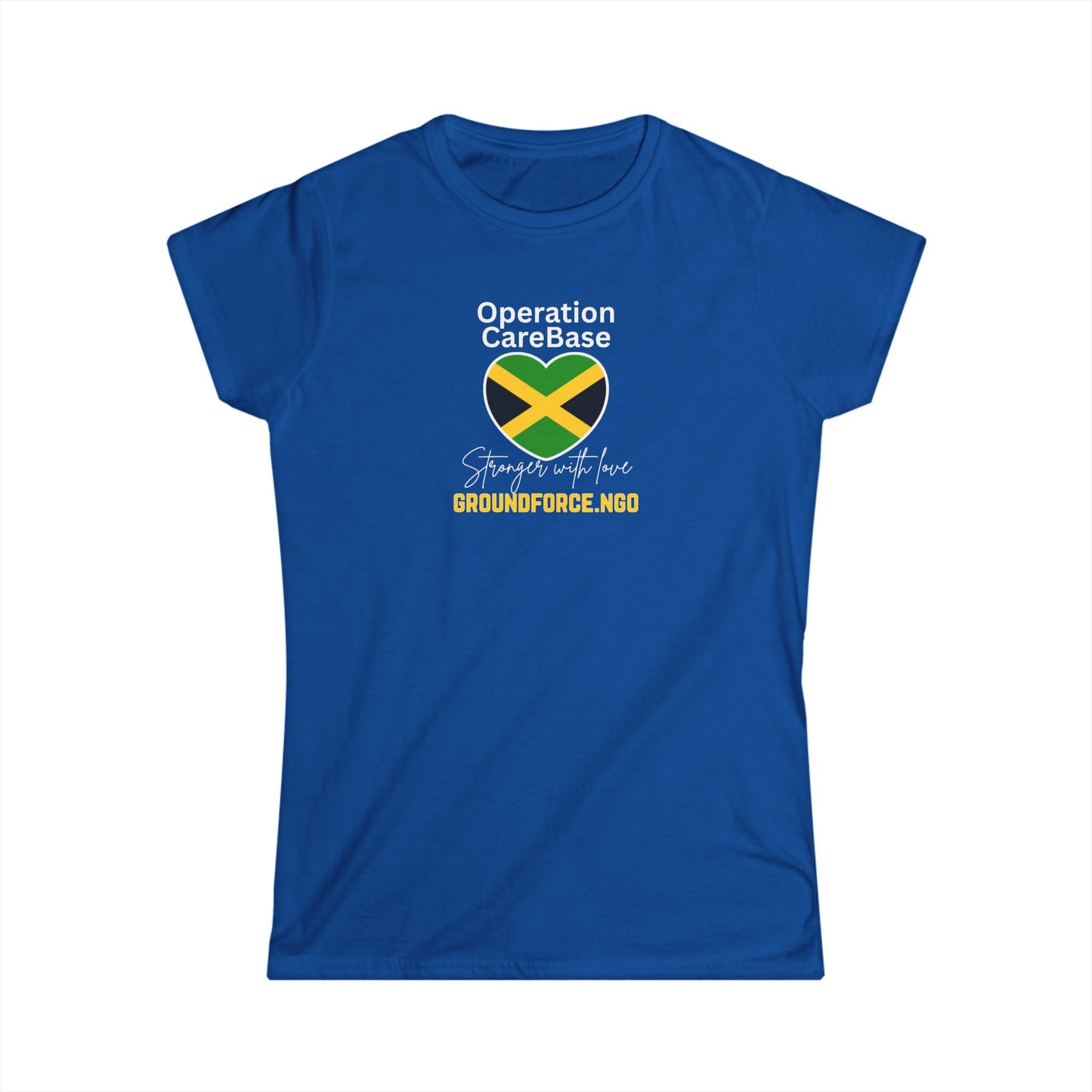 Women's Operation CareBase Jamaica Softstyle Tee