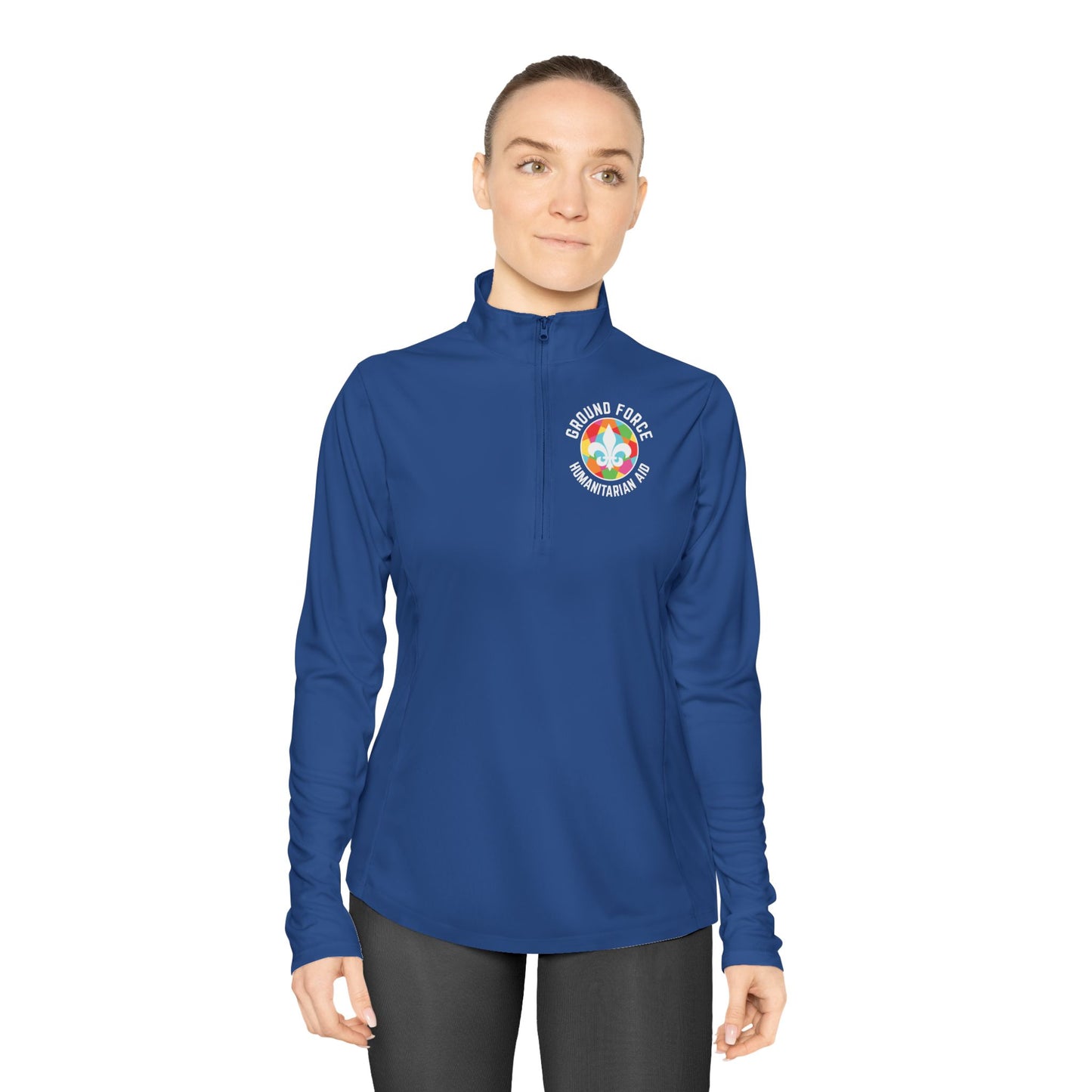 Ladies Quarter-Zip Pullover
