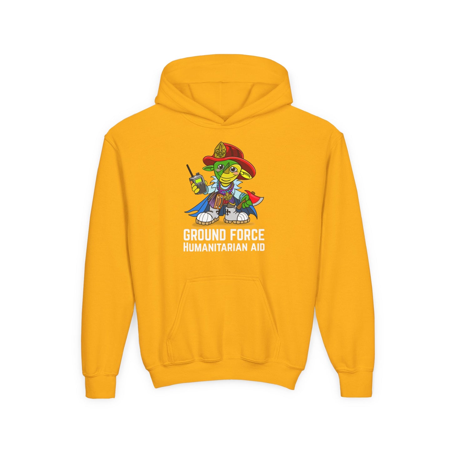 Bayou Buddy Fireman Youth Sweatshirt