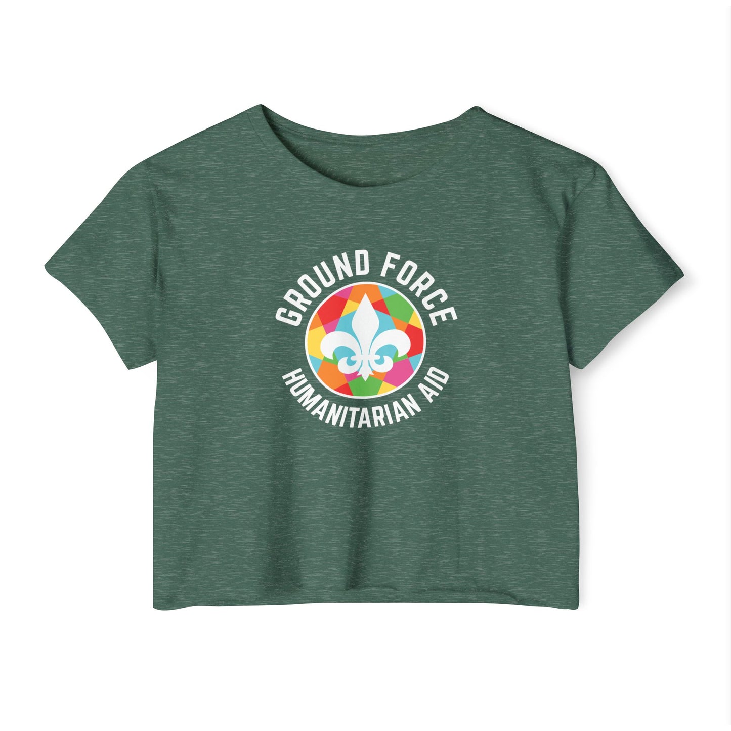 Ground Force Festival Crop Top